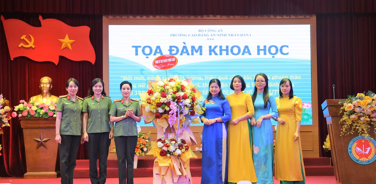 Đổi mới, nâng cao chất lượng, hiệu quả công tác Hội Phụ nữ tại Trường Cao đẳng ANND I -0
