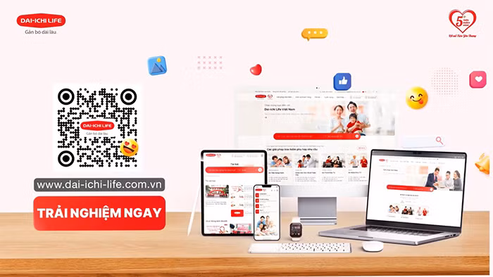Dai-ichi Life Việt Nam chính thức ra mắt website mới -0