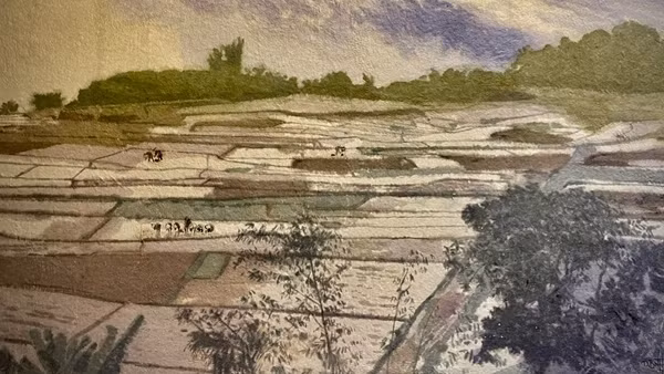 “Sắc dó 4” của họa sĩ Vũ Thái Bình