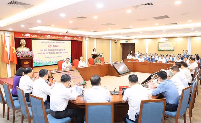 Tổng Bí thư Nguyễn Phú Trọng tiếp xúc cử tri Hà Nội trước Kỳ họp thứ 6 -0
