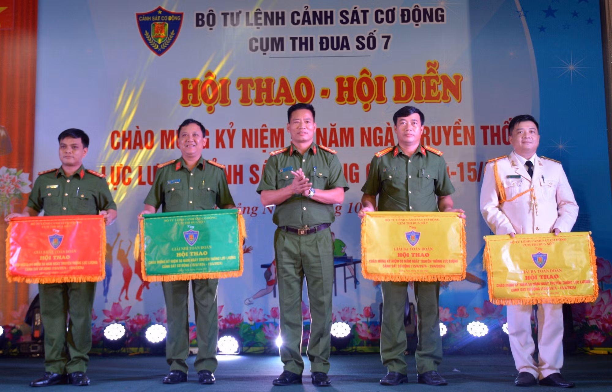 Sôi nổi Hội thao, Hội diễn nghệ thuật quần chúng Cụm thi đua số 7, Bộ Tư lệnh Cảnh sát cơ động -0