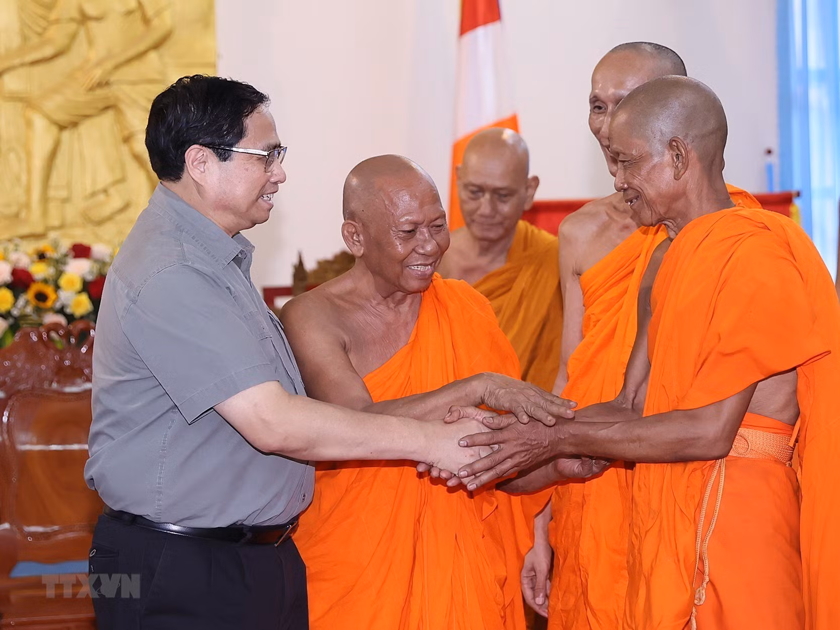 Thủ tướng Phạm Minh Chính chúc mừng đồng bào Khmer nhân Lễ Sene Dolta -0