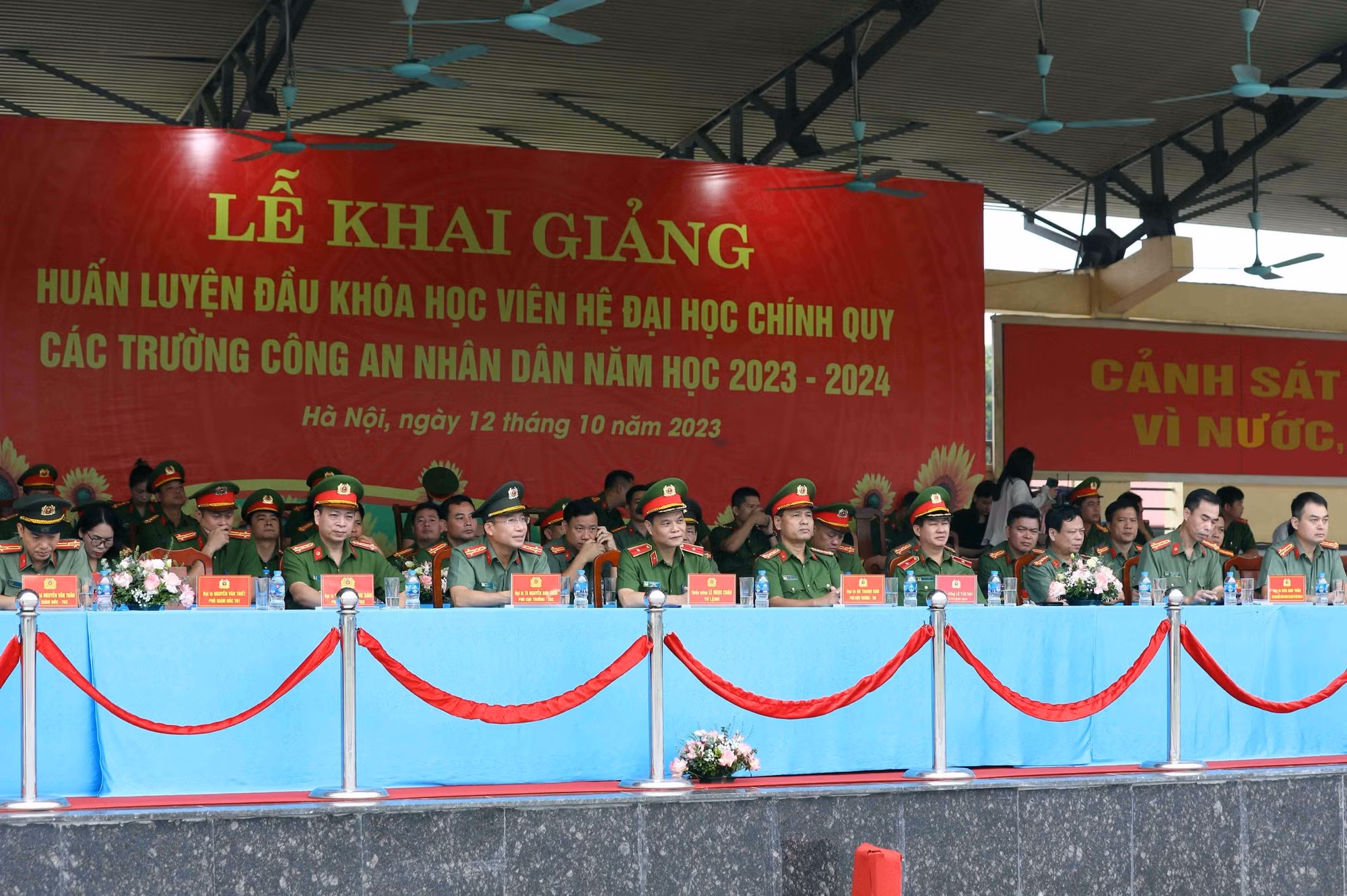 Học viên các trường CAND tham gia huấn luyện đầu khóa năm học 2023-2024 -0