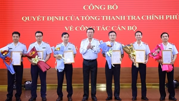 Thanh tra Chính phủ công bố quyết định về công tác cán bộ