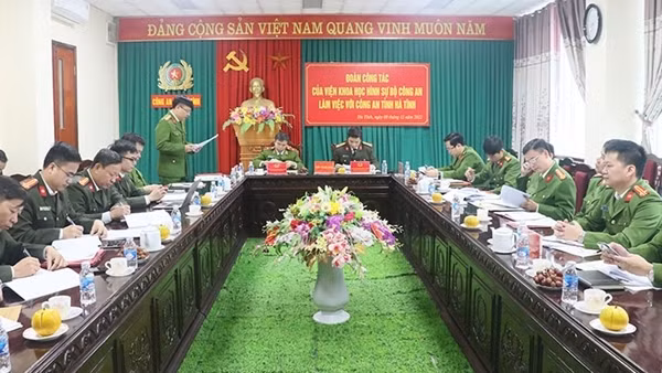 Hiện đại hóa công tác kỹ thuật hình sự và pháp y trong Công an Hà Tĩnh