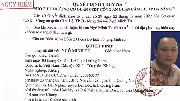 Truy nã gã chủ nợ chỉ đạo đàn em bắt giữ, hành hung “con nợ”