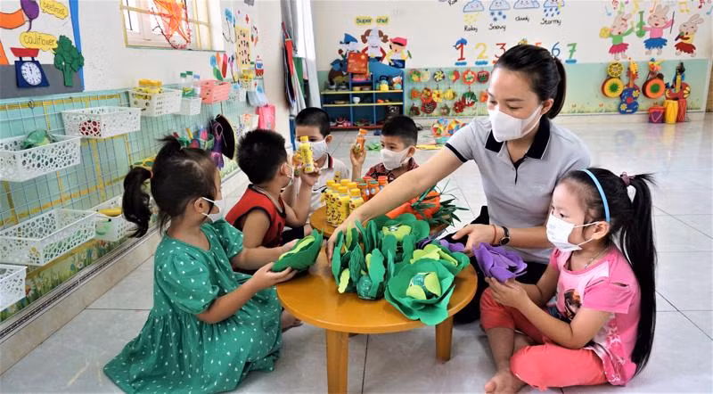 Giáo viên mầm non được đề xuất hưởng mức phụ cấp ưu đãi cao nhất -0