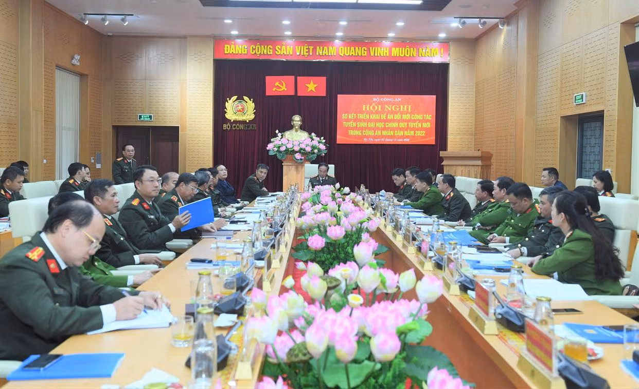 Tổ chức kỳ thi đánh giá của Bộ Công an năm 2023 đảm bảo tính đặc thù của tuyển sinh CAND -0
