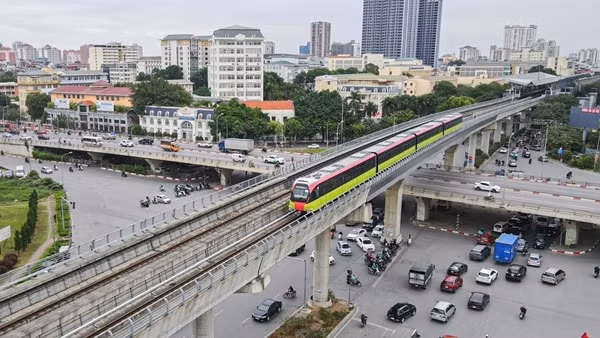 Sau ngày chạy thử tàu Metro Nhổn-ga Hà Nội: Tính khả dụng của hệ thống đạt 100%