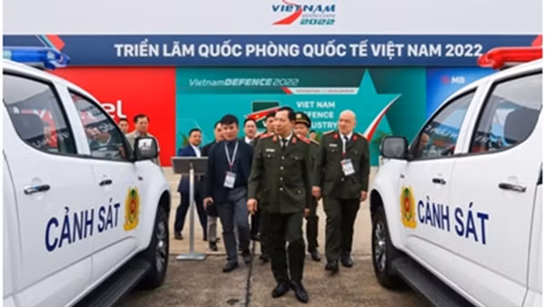 Hơn 90 sản phẩm của Cục Công nghiệp an ninh được trưng bày tại Triển lãm Quốc phòng quốc tế Việt Nam 2022