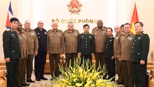 Hợp tác quốc phòng Việt Nam-Cuba ngày càng toàn diện, hiệu quả