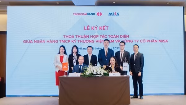 Techcombank cùng Misa xây dựng hệ sinh thái tài chính số cho doanh nghiệp SME
