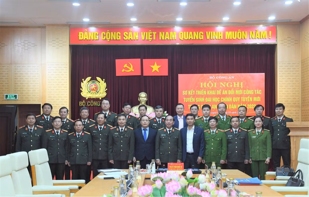 Tổ chức kỳ thi đánh giá của Bộ Công an năm 2023 đảm bảo tính đặc thù của tuyển sinh CAND -0