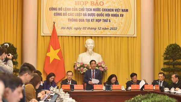 Công bố Lệnh của Chủ tịch nước về 6 luật vừa được Quốc hội thông qua