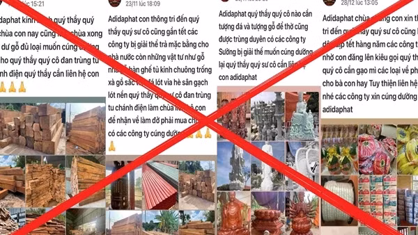 Kẻ giả danh “Thích Giác Hiếu” bị bắt vì lừa đảo chiếm đoạt tài sản hàng chục nhà chùa