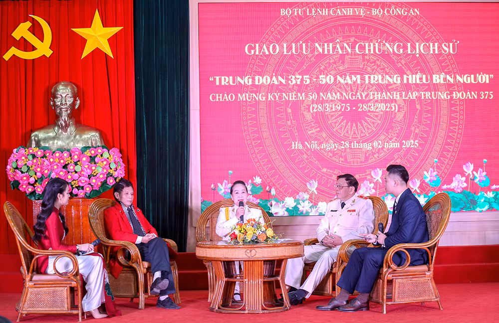 50 năm Trung đoàn 375 trung hiếu bên Người -0