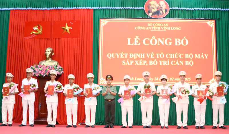 Công bố các Quyết định của Bộ trưởng Bộ Công an về tổ chức bộ máy tại Công an địa phương -0