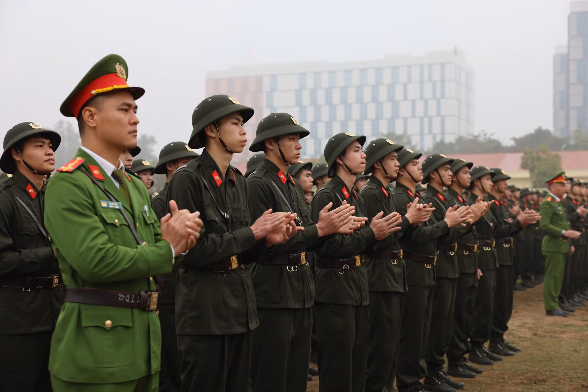 Hơn 17 nghìn chiến sĩ mới tham gia khóa huấn luyện tại Bộ Tư lệnh Cảnh sát cơ động -0
