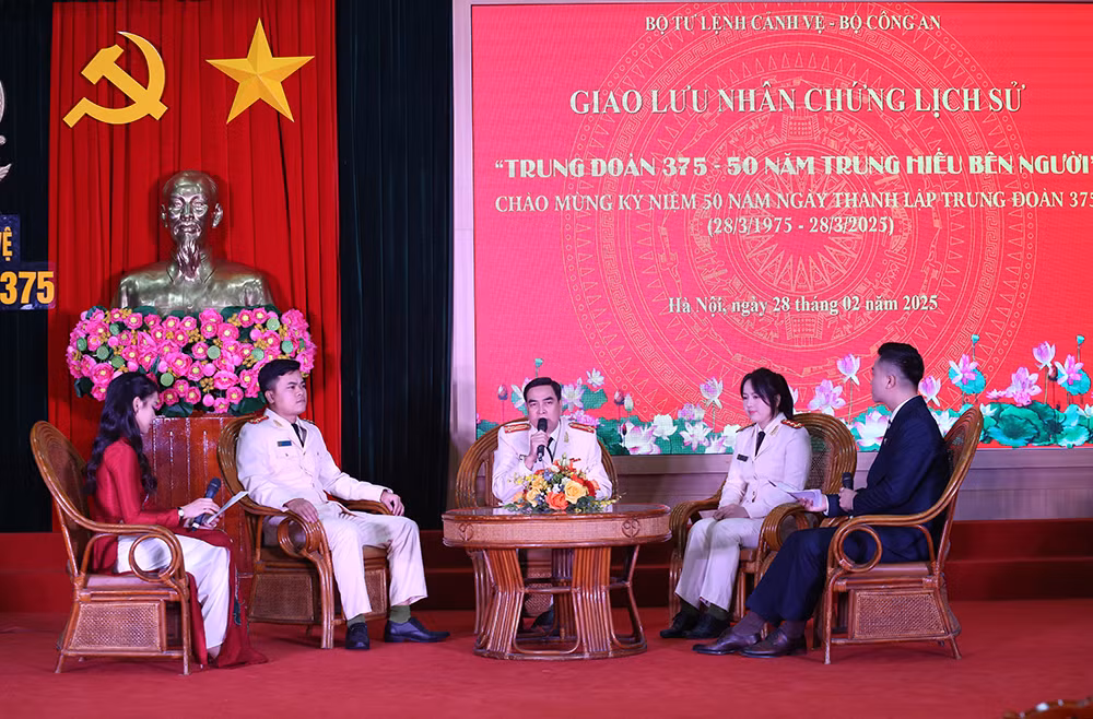 50 năm Trung đoàn 375 trung hiếu bên Người -0