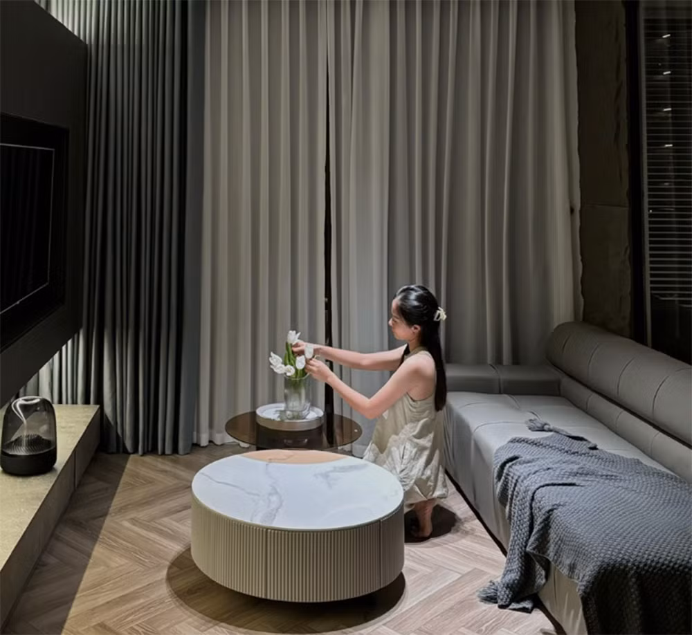 Quyết định mua căn hộ chỉ trong 10 phút, mẹ 2 con ở Hà Nội thích thú với không gian sinh sống mới -0