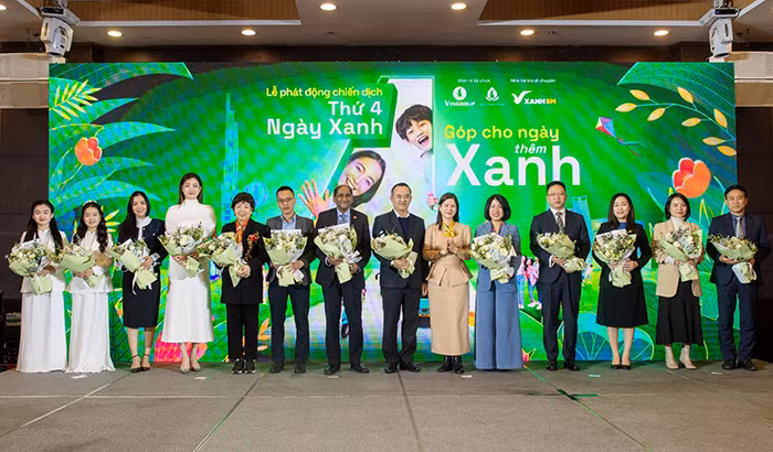 Vingroup&nbsp;phát động chiến dịch “Thứ 4 Ngày Xanh” - Tiên phong sống xanh bền vững -0