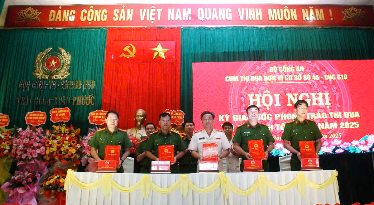  Cụm thi đua 46 nỗ lực nâng cao chất lượng quản lý, giam giữ, giáo dục phạm nhân, trại viên -0
