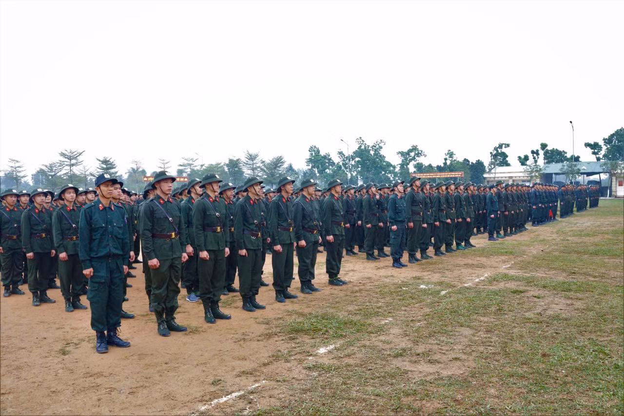 Khai giảng khoá huấn luyện 775 công dân thực hiện nghĩa vụ tham gia CAND -0