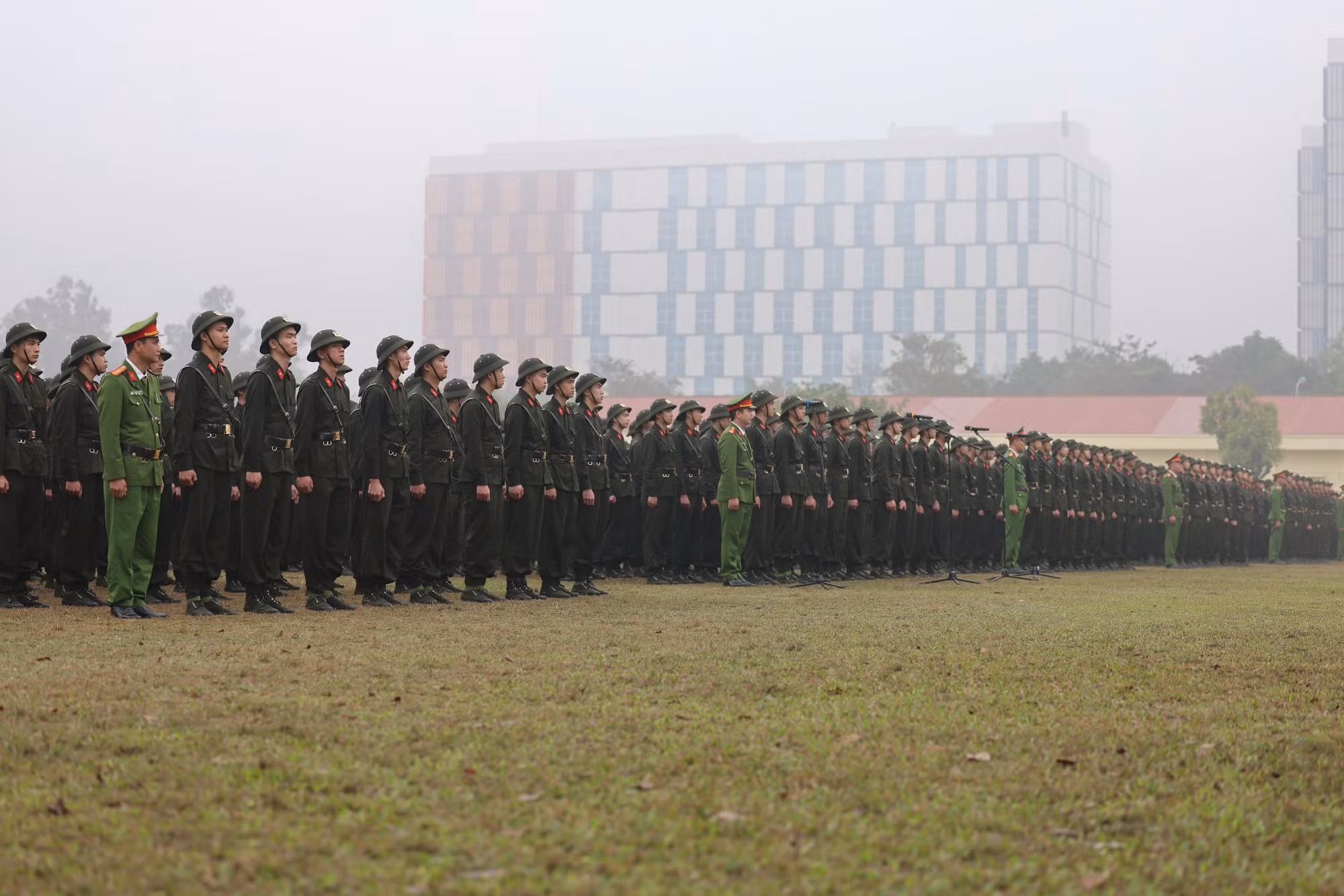 Hơn 17 nghìn chiến sĩ mới tham gia khóa huấn luyện tại Bộ Tư lệnh Cảnh sát cơ động -0
