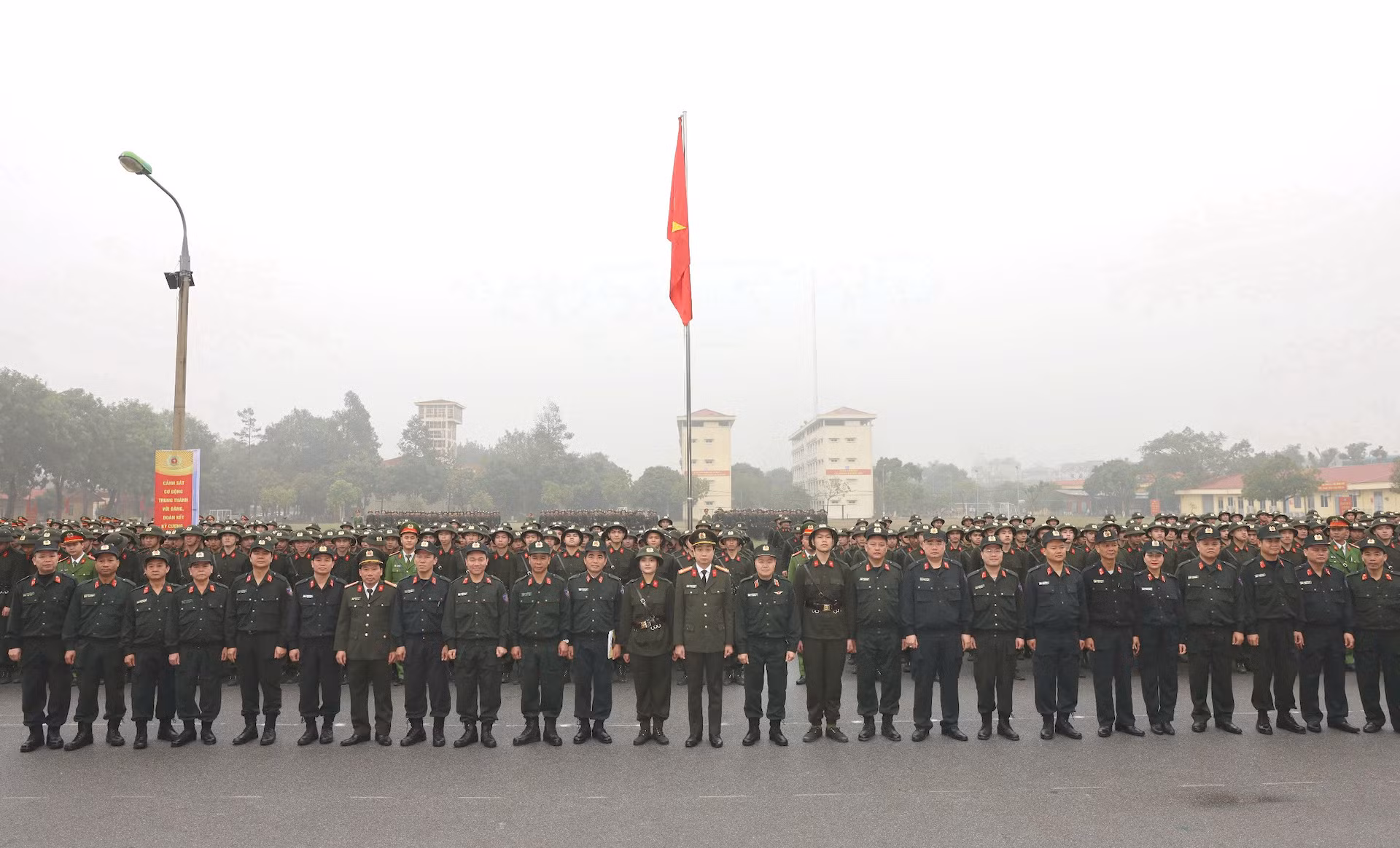 Hơn 17 nghìn chiến sĩ mới tham gia khóa huấn luyện tại Bộ Tư lệnh Cảnh sát cơ động -0