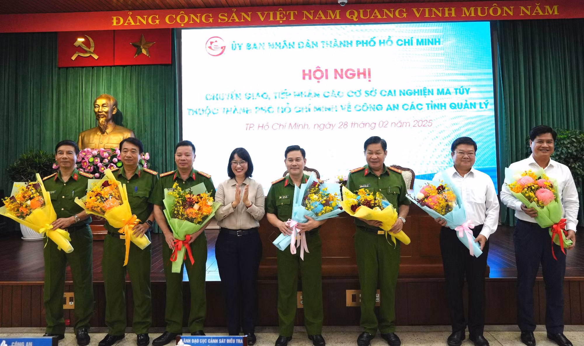 TP Hồ Chí Minh chuyển giao một số cơ sở cai nghiện ma túy cho Công an các tỉnh -2