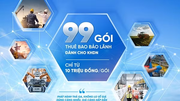 Combo siêu ưu đãi cho doanh nghiệp với 99 gói Thuê bao bảo lãnh từ VietinBank