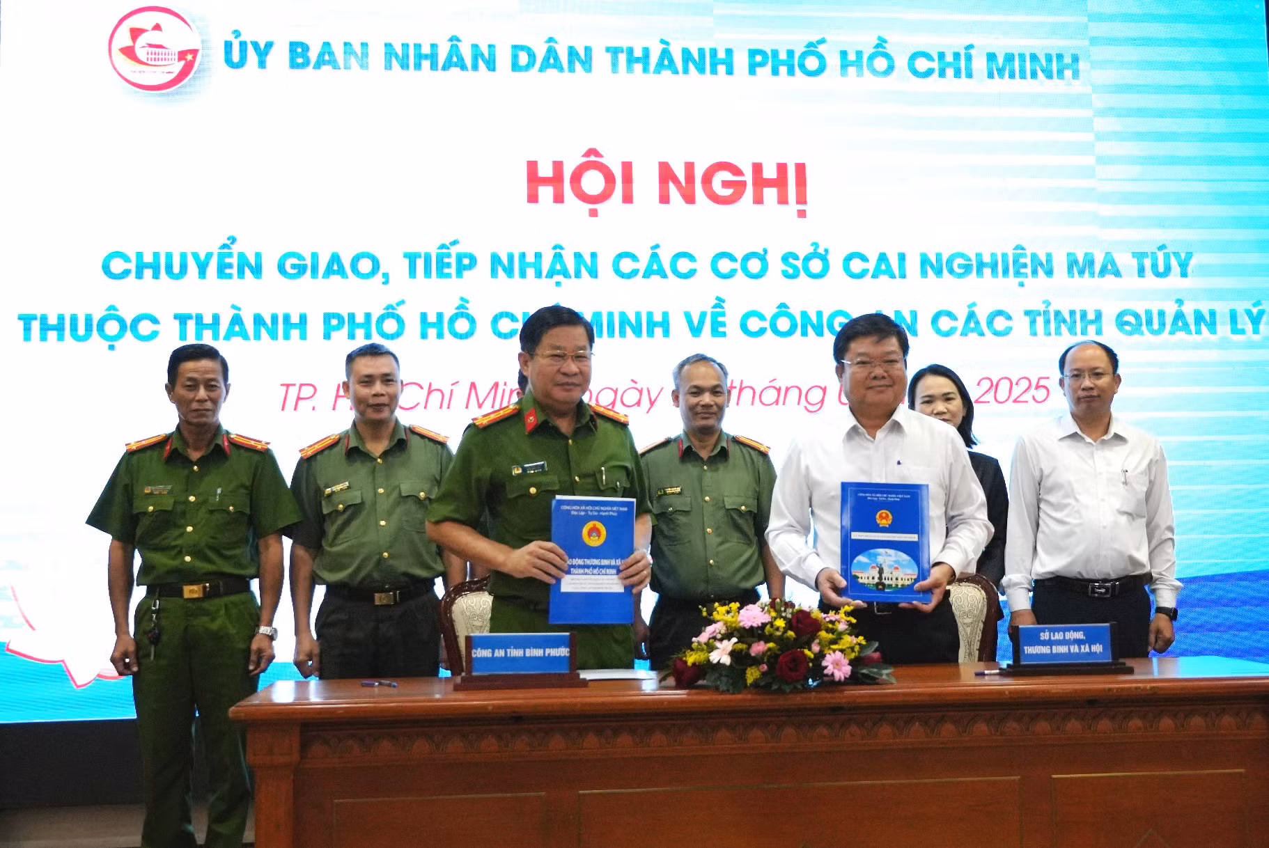 TP Hồ Chí Minh chuyển giao một số cơ sở cai nghiện ma túy cho Công an các tỉnh -1