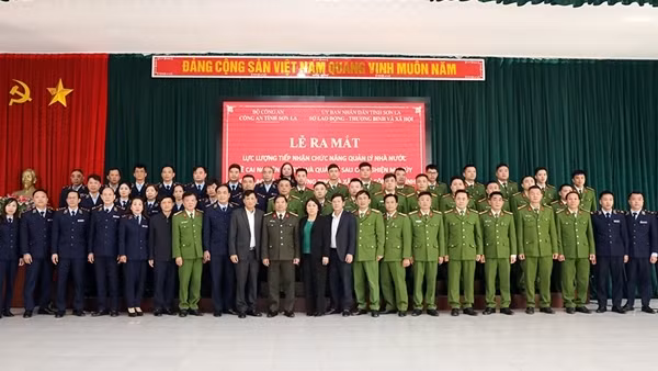 Công an tỉnh Sơn La ra mắt lực lượng tiếp nhận chức năng QLNN về cai nghiện ma túy