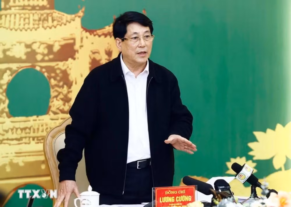 Chủ tịch nước Lương Cường: Bám sát thực tế, tìm ra mô hình tốt để nhân rộng -0