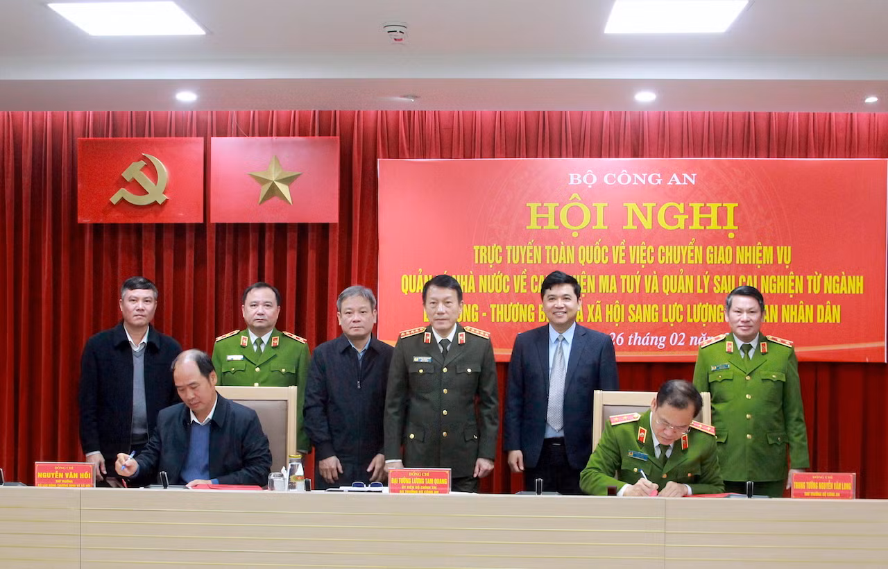 Lực lượng CAND tiếp nhận chức năng quản lý nhà nước về cai nghiện ma tuý và quản lý sau cai từ 1/3/2025 -0