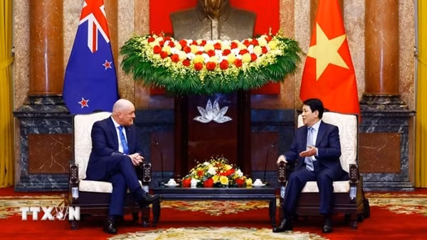 Chủ tịch nước: Mở ra một giai đoạn hợp tác mới giữa Việt Nam-New Zealand