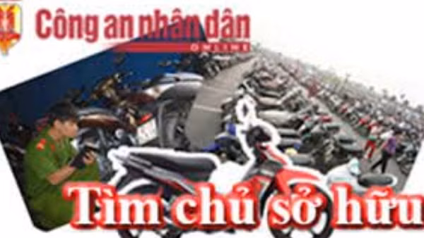 Tìm chủ sở hữu xe máy liên quan vụ trộm cắp tài sản
