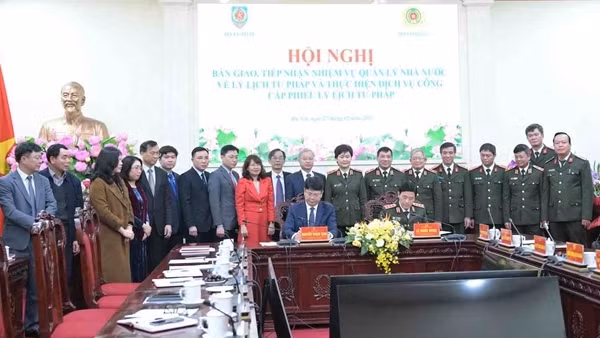 Bộ Công an tiếp nhận nhiệm vụ quản lý Nhà nước về lý lịch tư pháp