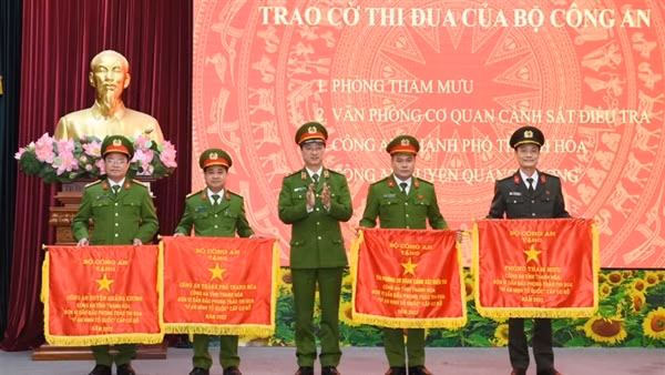 Công an tỉnh Thanh Hoá nỗ lực lập nhiều thành tích, chiến công xuất sắc