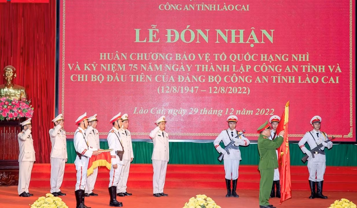 Phát huy truyền thống, Công an tỉnh Lào Cai hoàn thành xuất sắc nhiệm vụ năm 2022 -0