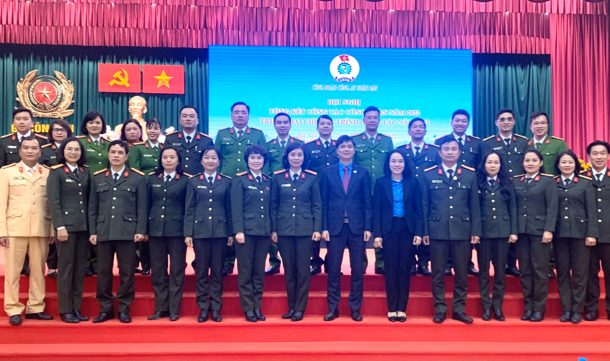 Hoạt động Công đoàn và phong trào công nhân lao động trong CAND -0