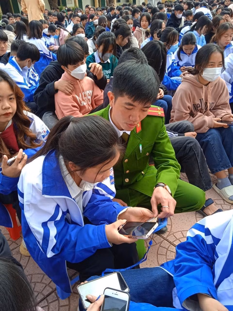 Tuyên truyền Đề án 06 cho học sinh vùng cao Sơn La -0