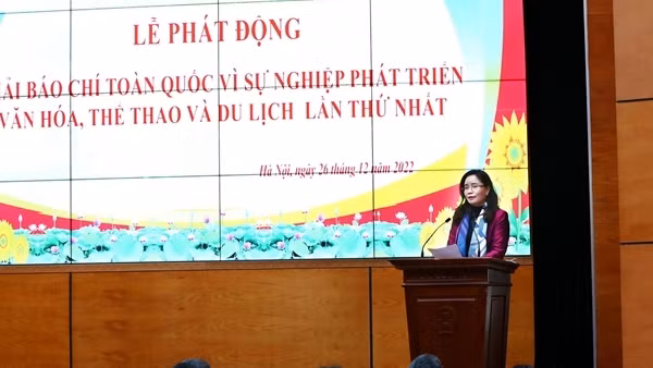 Phát động Giải Báo chí toàn quốc “Vì sự nghiệp phát triển văn hóa, thể thao và du lịch”