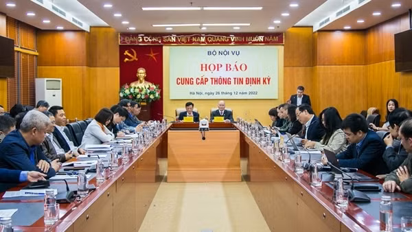 Bộ Nội vụ thông tin về việc sắp xếp đơn vị hành chính cấp tỉnh