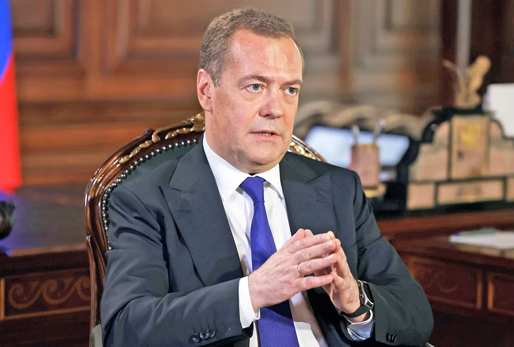 Thông điệp gửi phương Tây từ bài phát biểu của ông Medvedev -0