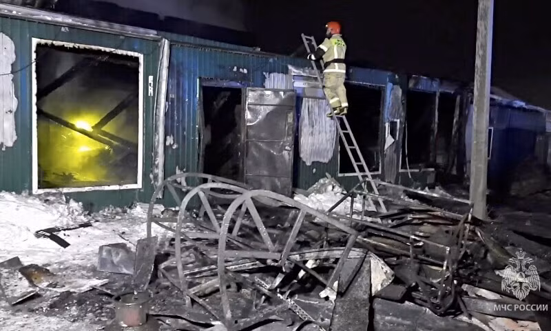 Lửa thiêu rụi nhà dưỡng lão tại Nga khiến 22 người chết -0
