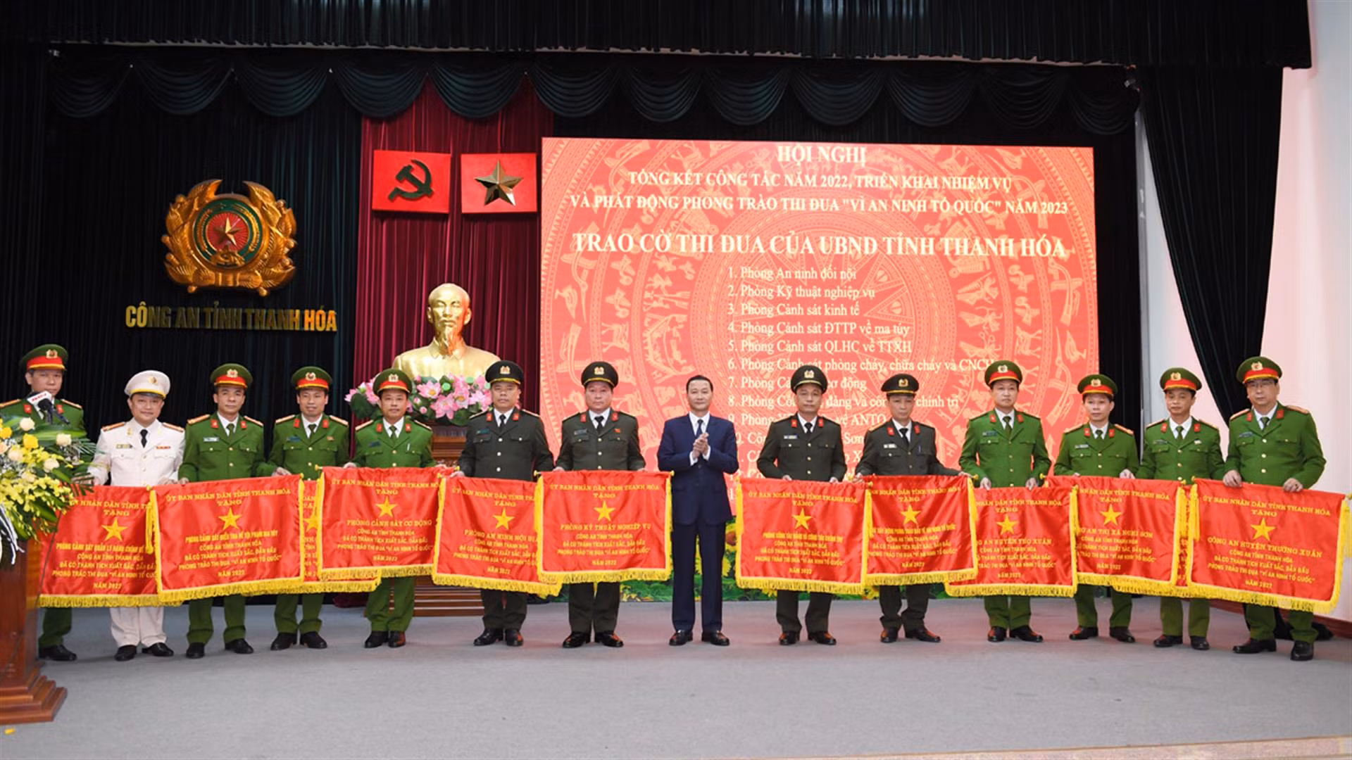 Công an tỉnh Thanh Hoá triển khai nhiệm vụ năm 2023 -0