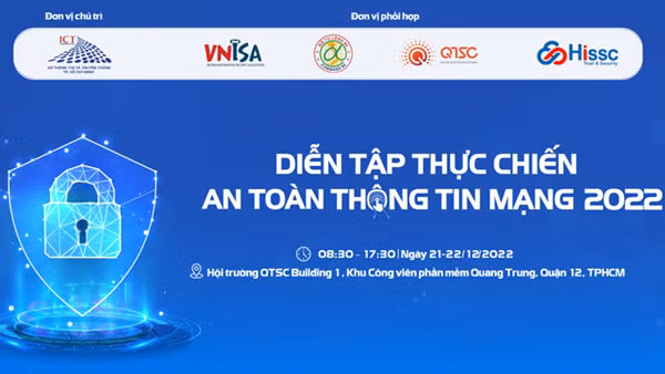 TP Hồ Chí Minh diễn tập thực chiến an toàn thông tin mạng 2022