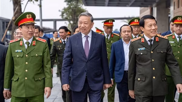 Tổng Bí thư Tô Lâm thăm, làm việc tại Trung tâm Dữ liệu Quốc gia