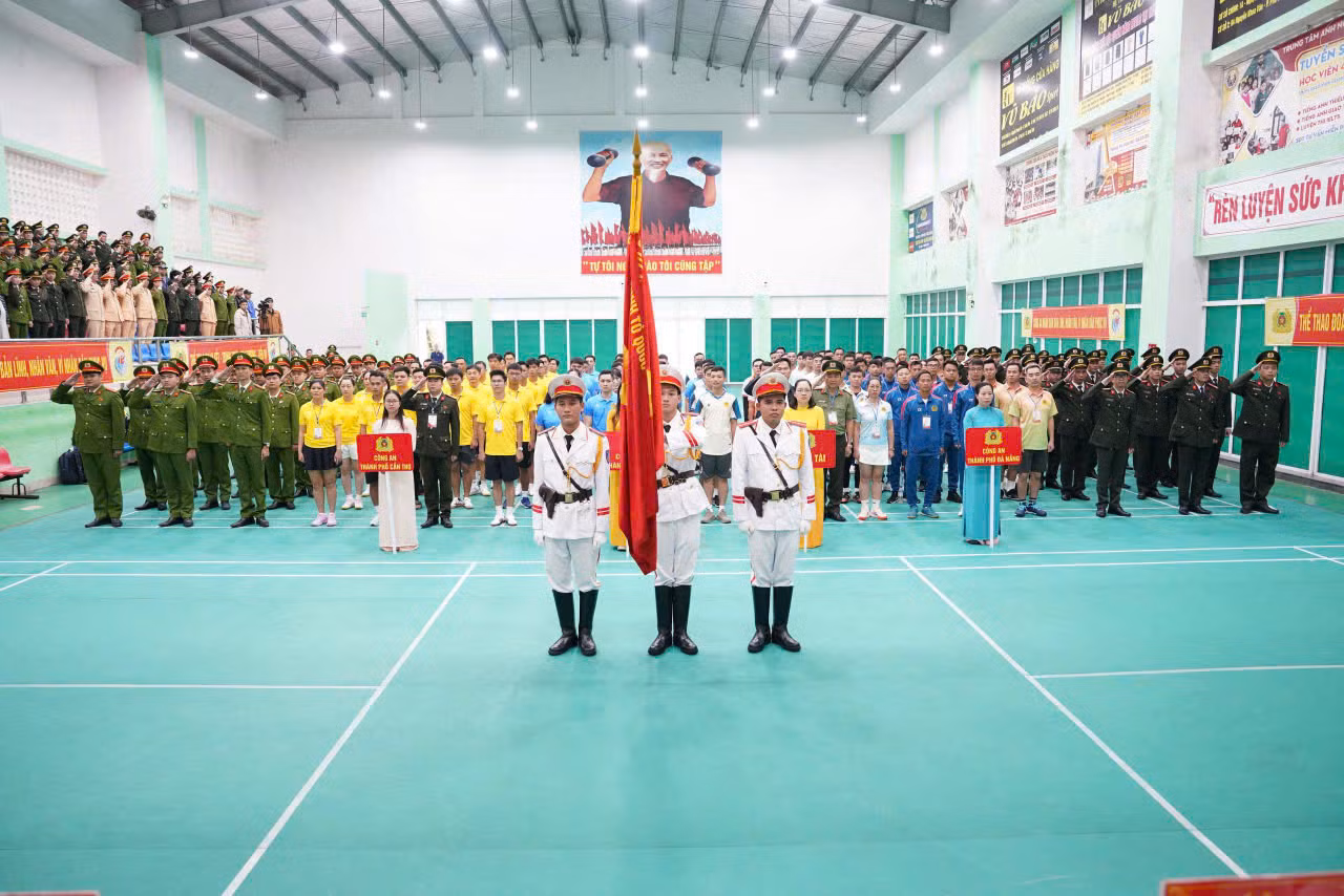 Cụm thi đua số 2- Bộ Công an khai mạc Hội thao kỷ niệm Ngày truyền thống lực lượng Tham mưu CAND -0